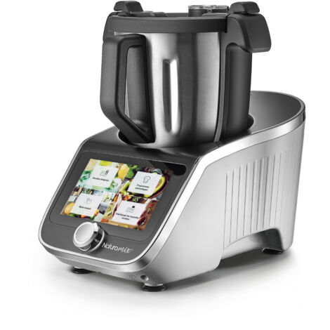Robot cuiseur multifonctions avec bol xl,balance intégrée et écran tactile +800 recettes - Naturamix - ROBOT CUISEUR XL