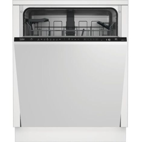 Beko – Lave-vaisselle tout intégrable 14 couverts – Largeur 60cm – 42dB – 8 programmes de lavage – Système SelfDry pour séchage optimal - BDIN18441