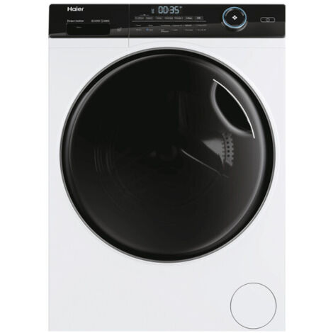 Haier – Lave-linge hublot 9 kg – Classe A – 1400 tr/min – 67 dB – Connectivité Wi-Fi – Moteur Direct Motion sans courroie - B14959U1