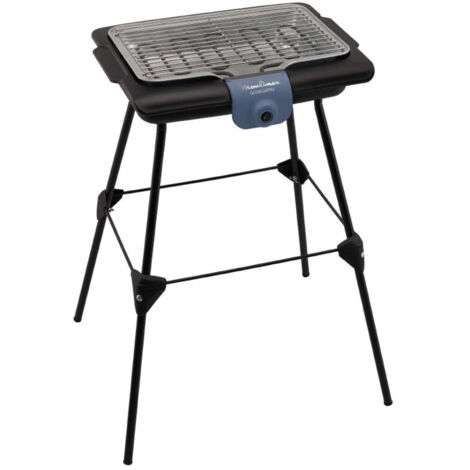 Moulinex – Barbecue électrique 2100W – Surface de cuisson 735 cm² – Bac de récupération amovible – Résistance amovible – BG135812