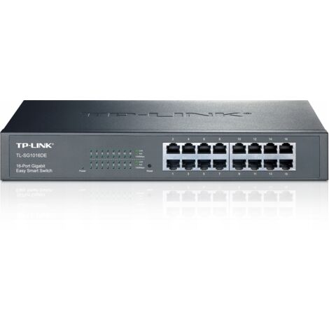 TP-LINK SWITCH 16 PORTS GIGABIT SG1016DE (1/4)
