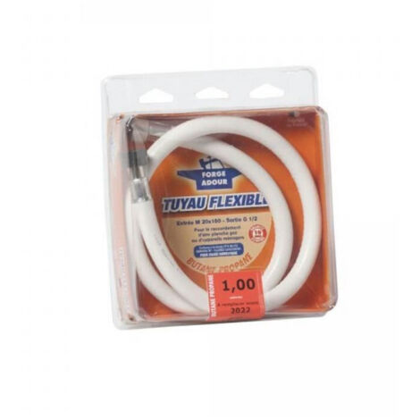Raccord gaz FORGE ADOUR FLEXIBLEINOX (1/4)