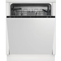 Beko – Lave-vaisselle tout intégré 60 cm – 14 couverts – Classe énergétique C – Niveau sonore 44 dB – 8 programmes – Départ différé