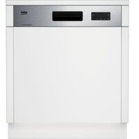 Beko – Lave-vaisselle intégré 60 cm – 13 couverts – Classe énergétique E – Niveau sonore 47 dB – 5 programmes – Départ différé
