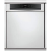 Whirlpool – Lave-vaisselle intégré 60 cm – 14 couverts – Classe énergétique E – Niveau sonore 46 dB – 8 programmes – Départ différé – WBC3C26X