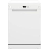 Whirlpool – Lave-vaisselle 60 cm 15 couverts – Classe énergétique D – 10 programmes – Ouverture automatique de la porte – Blanc