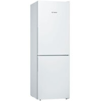 Bosch – Réfrigérateur combiné inversé 289L – 176 cm de hauteur – Froid brassé – Congélateur statique – Classe énergétique E