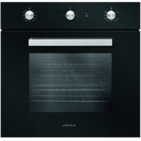 Airlux – Four traditionnel catalyse 60L – Classe énergétique A – Nettoyage catalytique – Couleur noir – Multifonction