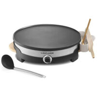 Crêpière 35cm 1400W – Pour crêpes normales – Gamme Maxi Crêpes – Noir – Pour usage pro et semi-pro – Lagrange
