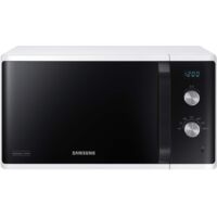 Samsung – Micro-ondes à poser 23L – Puissance 800W – Commandes électro-mécaniques – Dimensions 27.5 x 48.9 x 39.2 cm – Couleur blanc