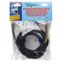 Wpro – Câble électrique 3G1.5mm² – Longueur 50m – Pour installations électriques domestiques – Résistant aux UV et à l'humidité