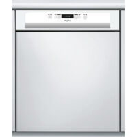 Whirlpool – Lave-vaisselle intégré 60 cm – 14 couverts – Classe E – Niveau sonore 46 dB – 9L par cycle – 8 programmes – WBC3C26