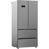 Beko – Réfrigérateur multiportes 513L – Ventilé – Classe E – Dimensions H182.3 x L83 x P70 cm – Congélateur en bas