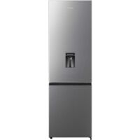 Hisense – Réfrigérateur combiné 255L FCN255WDE – Ventilé – 3 clayettes – Distributeur d'eau intégré – Classe E – 40 dB(A) – 179.7 x 55 x 56.3 cm