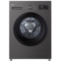 LG – Lave-linge frontal 9kg – Classe A – Vitesse d'essorage 1400 trs/min – Niveau sonore 74 dB – Fin différée