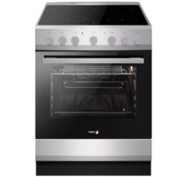Fagor – Cuisinière vitrocéramique 4 foyers – Classe énergétique A – Volume 62L – Nettoyage facile – Type de chaleur : électrique