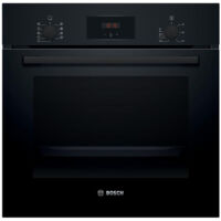 Bosch – Four traditionnel multifonction 66L – Nettoyage EcoClean – Classe énergétique A – Couleur noir