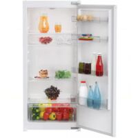 Indesit – Réfrigérateur intégré 1 porte – Volume 198L – Dimensions H 121.5cm x L 54cm x P 54.5cm – Froid statique – Classe énergétique E