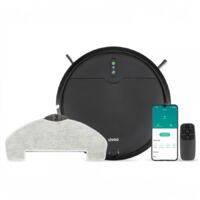 Aspirateur robot 0.37L – Autonomie 70 min – Connecté – Fonction laveur – Pour espaces confinés – Livoo