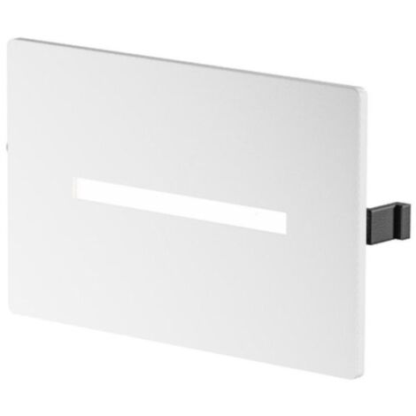 Segnapasso incasso gea led ges2140 led ip54 moderno 503 policarbonato alluminio (1/5)