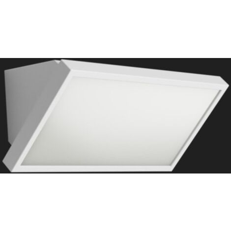 Applique moderno lampadari bartalini oenec cct led ip65 policarbonato, colore bianco (1/5)
