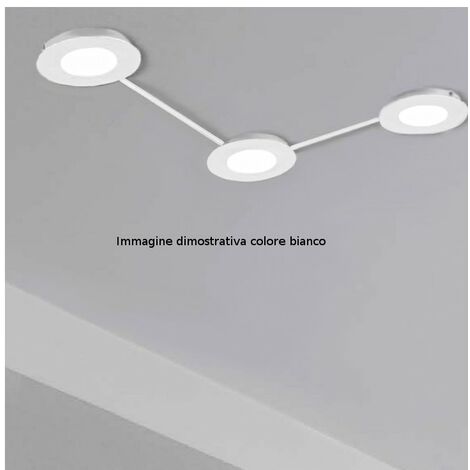 Plafoniera Moderna Cattaneo Vintage 876 45 Pa Gx53 Led Lampada Soffitto ...