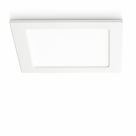 Faretto incasso gea led maia q gfa755 c 18w led quadrato termoplastico  lampada soffitto cartongesso interno