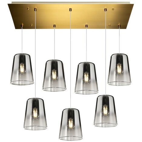 Lampada Contemporanea Target Metallo Cromo Vetro Cromo E Trasparente 1 Luce E14 81495219