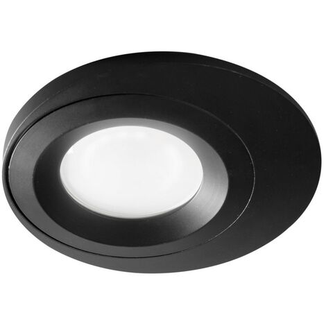 Faretto Da Incasso Moderno Nero Con Oro GU10 35 Mm IP44 - Dept - Foto 6