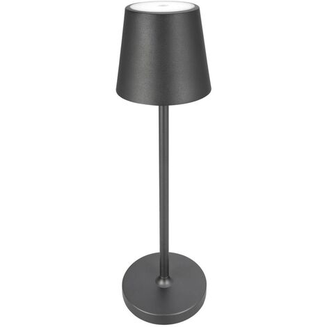 LAMPADA TAVOLO ABAT JOUR PARALUME TESSUTO NERO PORTALAMPADA E27 XC7008