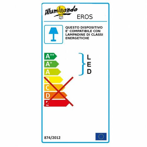 Spot a 2 luci LED orientabili in metallo moderno ZELIG Illuminando