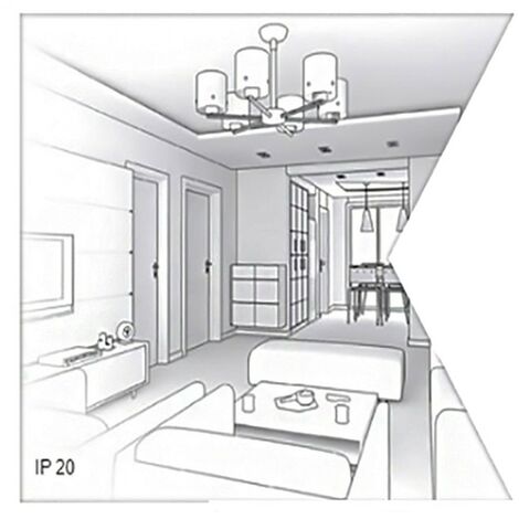 Lampadario LED Sikrea Group RING B 33274 DIMMERABILE