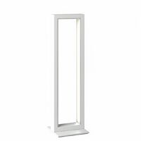 Lampada Scrivania-Ufficio Moderna Four Squares Alluminio Bianco Led 8W