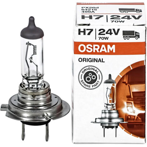 Osram Line H7 Scheinwerferlampe für LKW 70W 24V Sockel PX26D 3200K