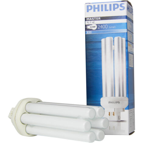 Philips Master PL-T 32W/830 Sockel GX24Q-3 3000K dimmbar 4Pin