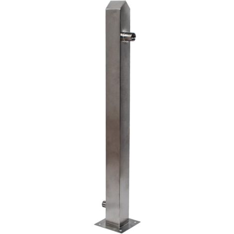 Köhko Wassersäule 650 mm aus Edelstahl V2A Wasserzapfstelle Gartenzapfstelle 45023-065