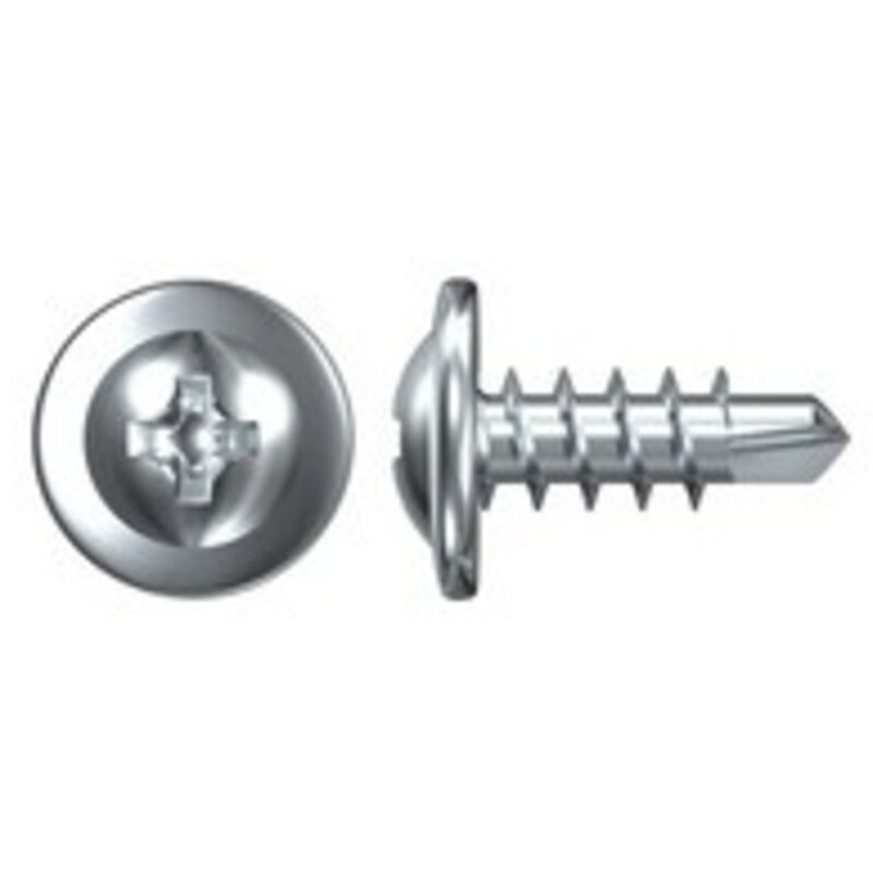 1000 Viti Per Cartongesso Nero PH2 - Confezione Grossa Per Lavori Di Ristrutturazione | Standard JIS