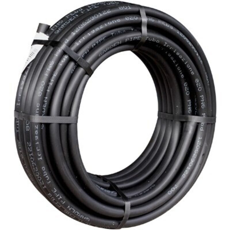 Tube PER gainé bleu Diam.20 mm en couronne Long.25 m - CALINEO PE-RT