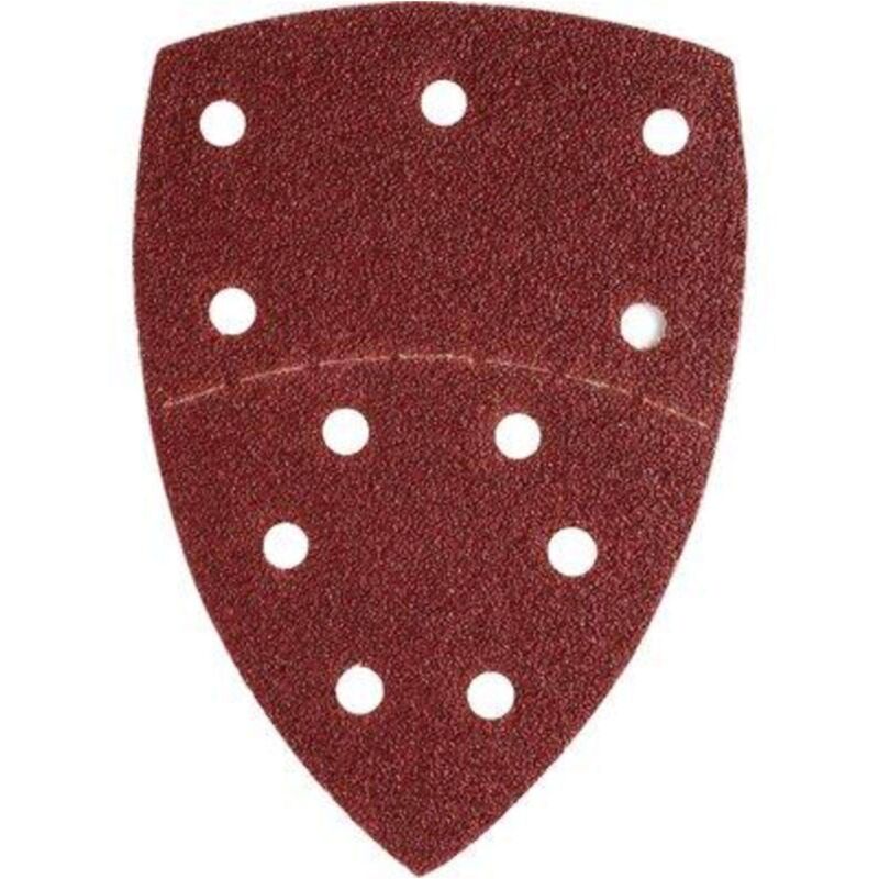 Carta Vetrata Per Levigatrice Triangolare - 105 Pezzi, 9 Granature, 11 Fori, 105x152 Mm - Foto 14