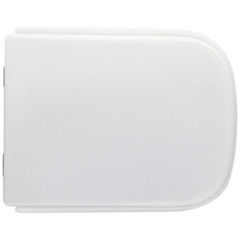 SEDILE WC PER GLOBO VASO STONE FORMA 8 Bianco Cerniere C espansione DH (1/5)