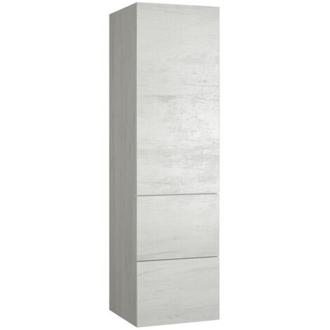 COLONNA CON UN ANTA DX H124 MOD. UNIKA Misura: 35X32,5XH.124 Olmo Bianco