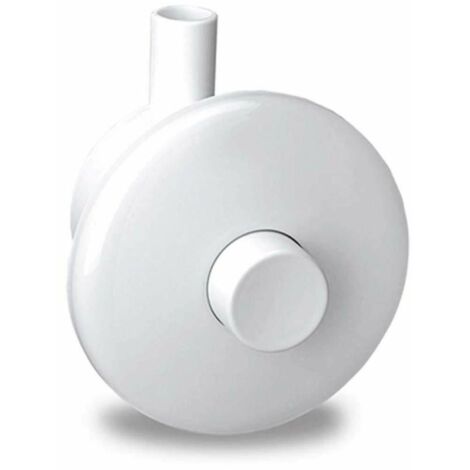 PULSANTE PNEU A PARETE PER MONTAGGIO INCASSO Misura: Bianco (1/5)