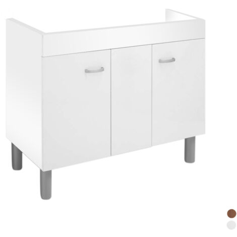 SOTTOLAVELLO IN KIT PER LAVELLO INOX 120X50 Misura: Bianco x/lav. inox cm 120x50