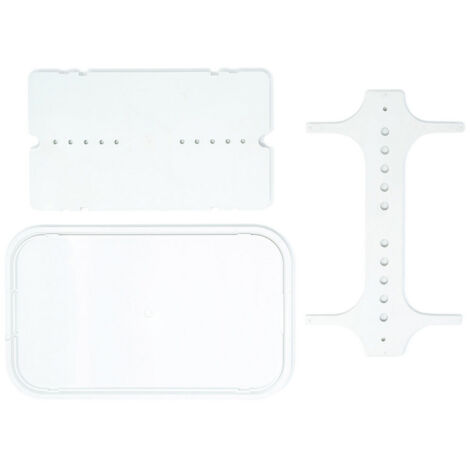 KIT PLACCA ESTERNA CASSETTA INCASSO 14 LT - (1/2)