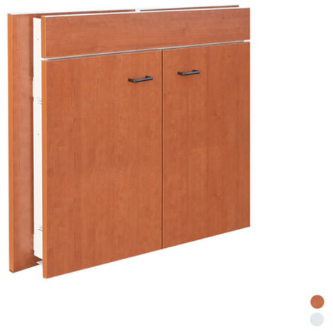 Sottolavello a 2 ante pieghevole cm 80x50 bi - top inox