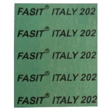 FOGLIO ESENTE AMIANTO FASIT 202 Sp. 1,8 mm - 50x75 cm