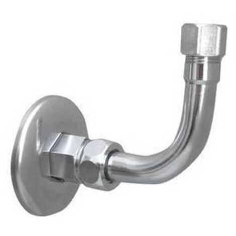 CURVETTA SOTTOLAVABO A 90° COMPLETA 1/2 x 3/8 Diam. 10 DH
