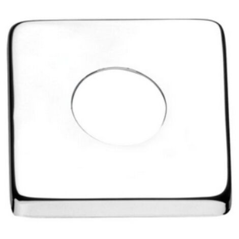 ROSETTA PESANTE QUADRA IN OTTONE CROMO Misura: 1/2"