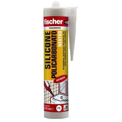 SILICONE POLICARBONATO NEUTRO SNP Trasparente - 310 ml I FISCHER (1/2)