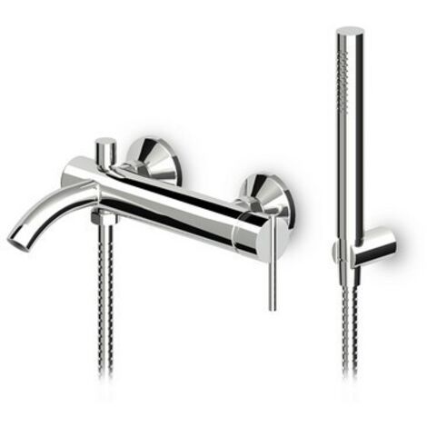 MONOCOMANDO VASCA DOCCIA ESTERNO C/ACCESSORI SERIE ZXS Cromo ZUCCHETTI
